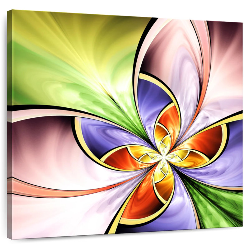 Papillon abstrait Avery, H 16 po x l 16 po