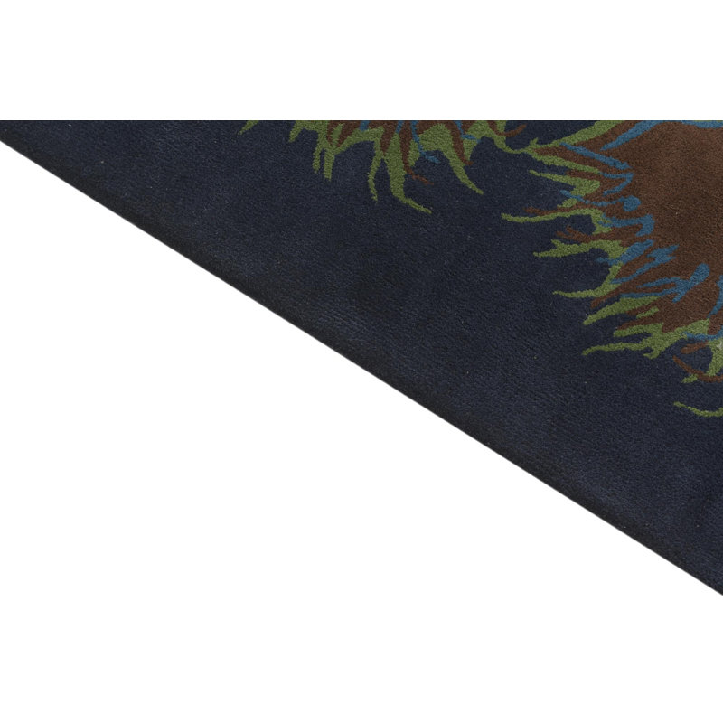 Tapis bleu marine 8 pi Pineland