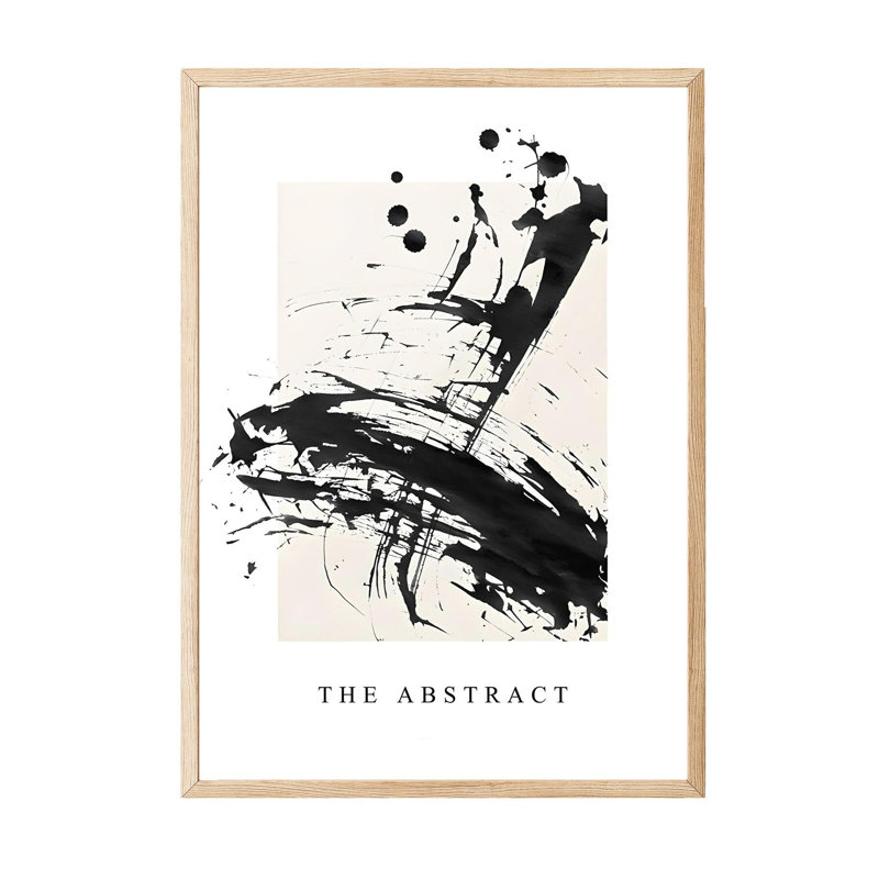 Peinture décorative encadrée