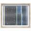 Desert Stillness I Shadowbox Abstract Print by Oliver Gal, Black Frame, 20 x 16-1110481186-1110481214