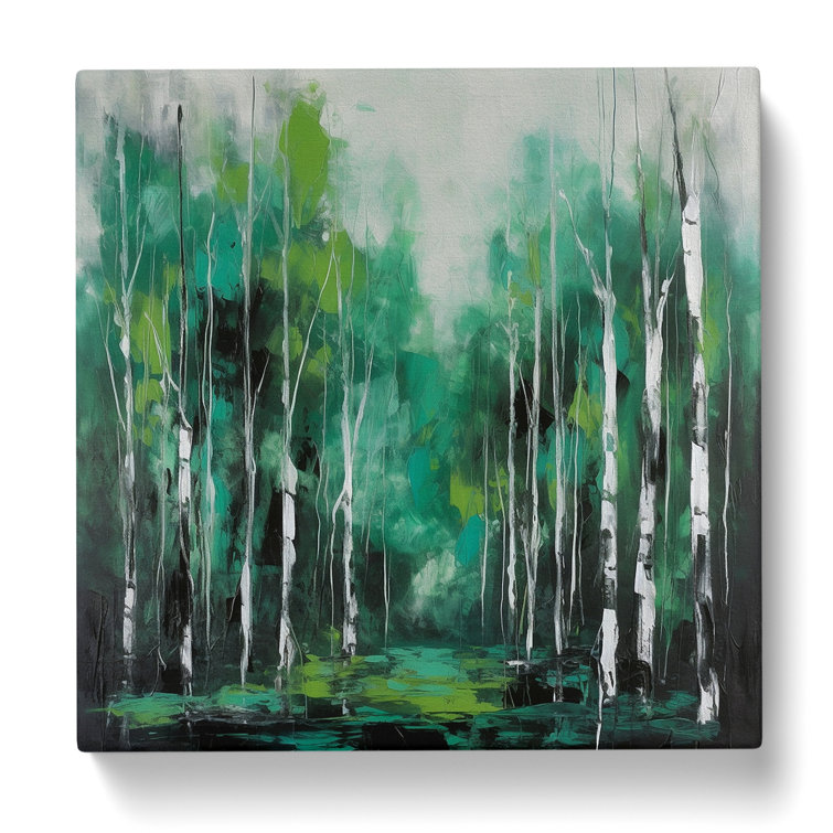 Alpen Home Forest Abstract Art No.2 - Print | Wayfair.co.uk