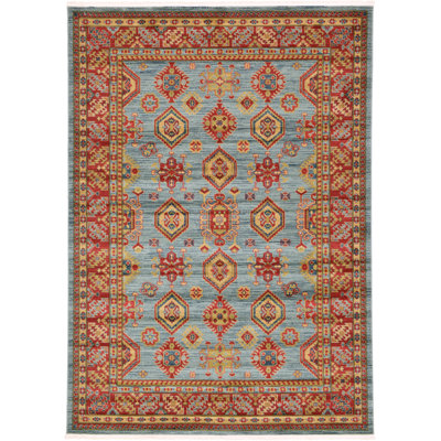 Tapis oriental bleu clair Eesi