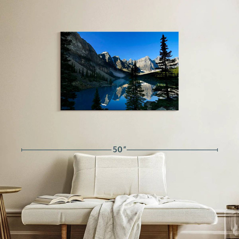 Alvord Peaceful Moraine Lake, H 24 po x l 36 po