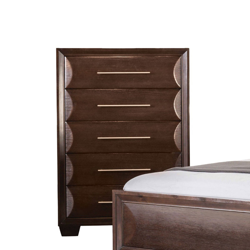 Commode à tiroirs de style contemporain