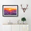 Sunrise over Bali - Picture Frame Painting Print-56705986-56705987
