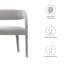 Banc d'appoint en tissu Modway Pinnacle Boucle-91110952