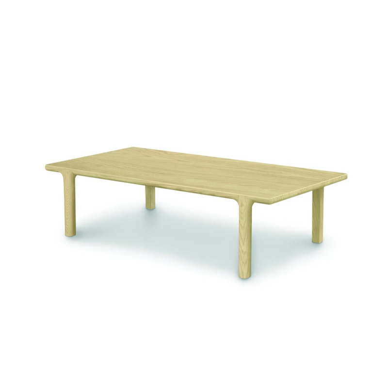 Sierra Seating and Occasionals Square Coffee Table, Natural Oak, 14" H x 42" L x 42" W