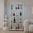 Tempered Glass Display Cabinet,Wine Cabinet, Storage Cabinet,File Cabinet,With Bluetooth LED Strip,Can Be Controlled By Remote Control Or Mobile APP,Swivel Casters,Can Be Placed Anywhere-114484499