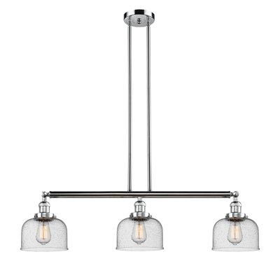 Cloche - 3 lumières 41 po - Lampe pour îlot suspendu