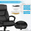 Fauteuil de direction en similicuir Lataisha