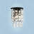 Minka Lavery Shimmering Elegance - 1 Light Wall Sconce In Sand Coal