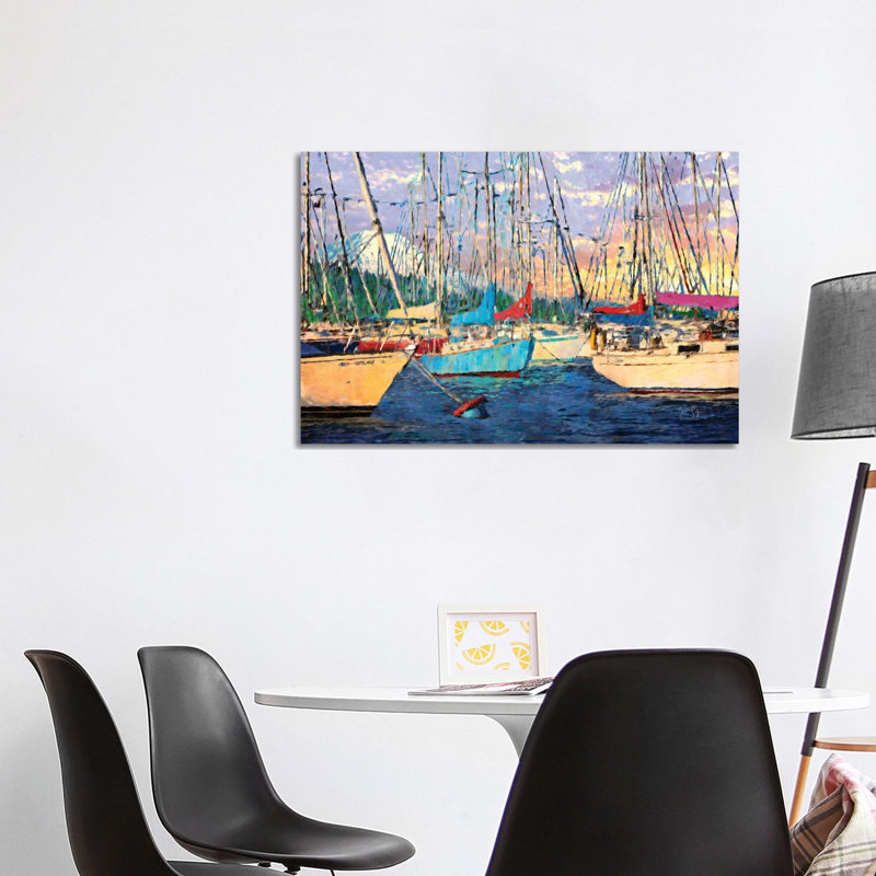 Before The Sail by Lisa Robinson - Wrapped Canvas Painting, 101.6 cm H x 66.04 cm W x 3.175 cm D