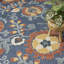Tapis bleu / gris Gregori-2082838128