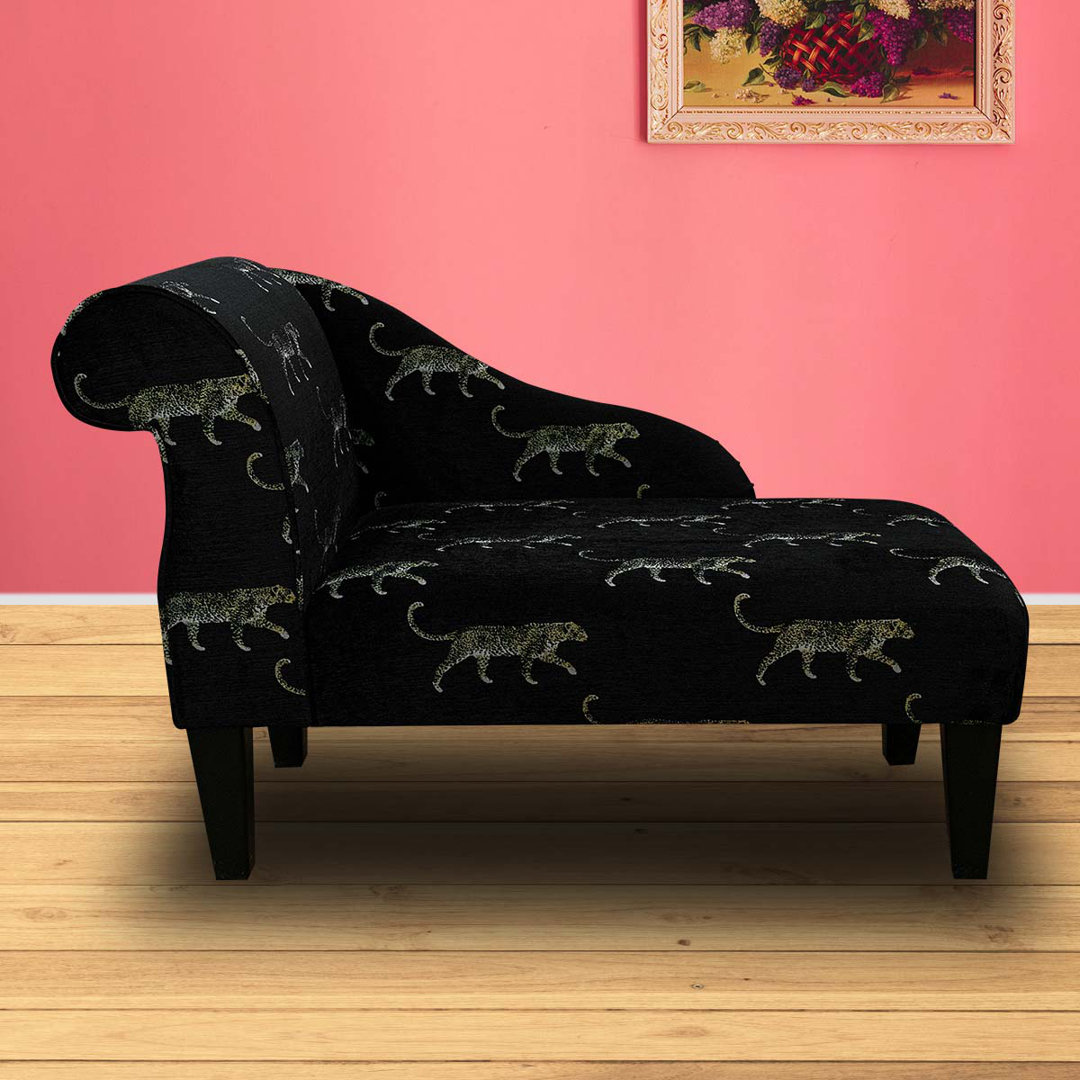 Leopard Chaise Longue