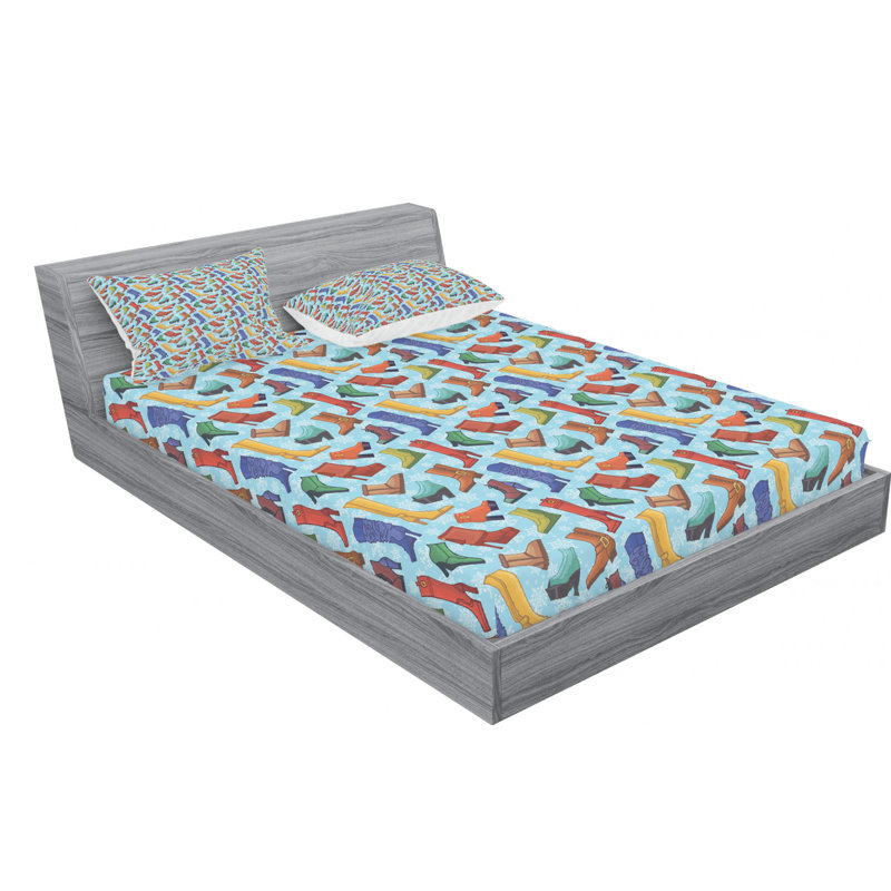 Microfiber Sheet Set, Full Sheet Set with Fitted Sheet