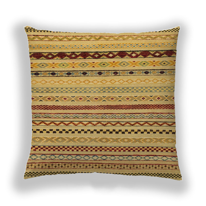 Coussin Abstract 2284, Microsuède