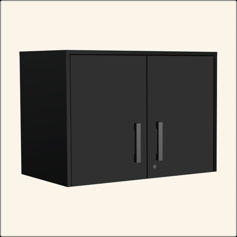 Black 2 Piece Garage Set