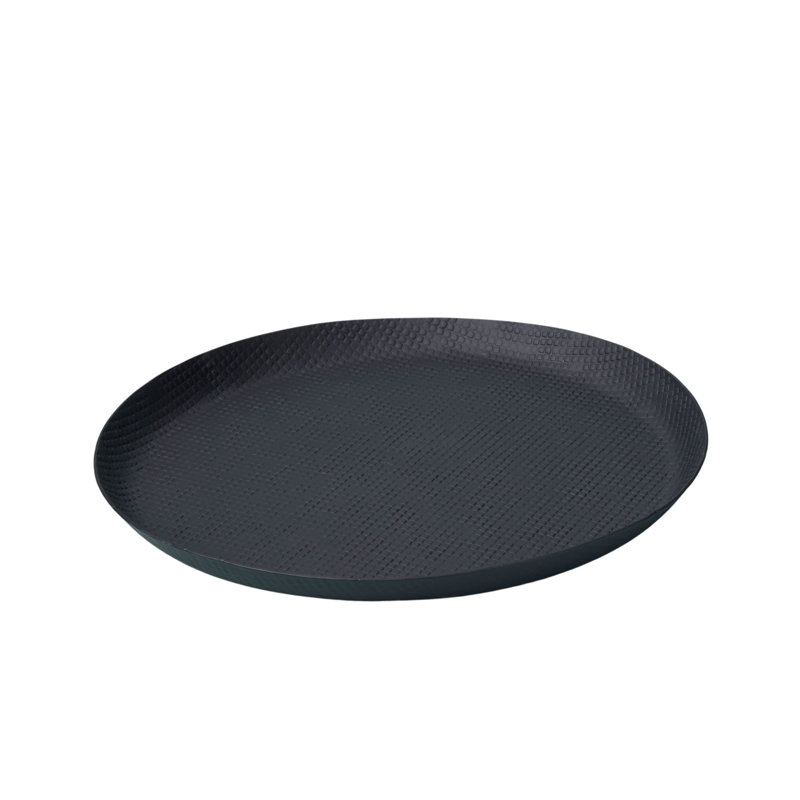 Très grand plateau en aluminium Wallis, 1.3" H x 17.5" W x 17.5" D