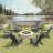Apollo Adjustable Backrest Folding Adirondack Chair with 2 Cup Holders-1054895233
