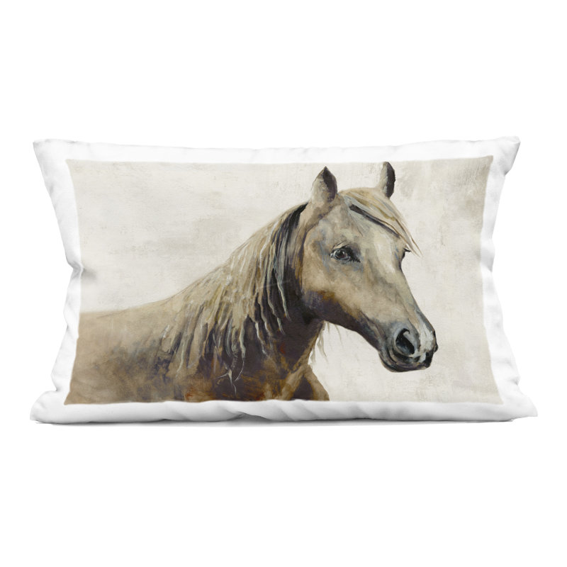 Coussin Sea Biscuit Horse