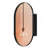 20X34 Inch Oval Recessed Medicine Cabinet, Metal Framed Bathroom Wall Cabinet With Mirror And Adjustable Shelves, Wall Mirror With Storage For Bathroom, Matte Black-1629725187