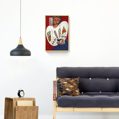 «Henri Matisse», reproduction d'art sur toile encadrée