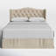 Lit plateforme tapissier Knott Riley-1076516390-1076516386