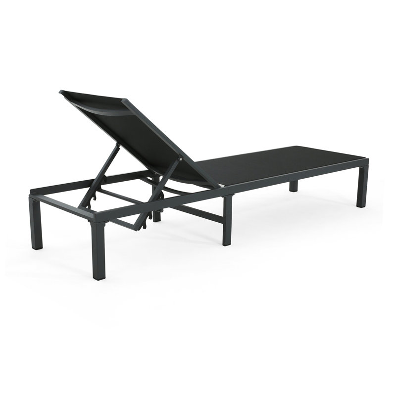 Chaise longue d'extérieur