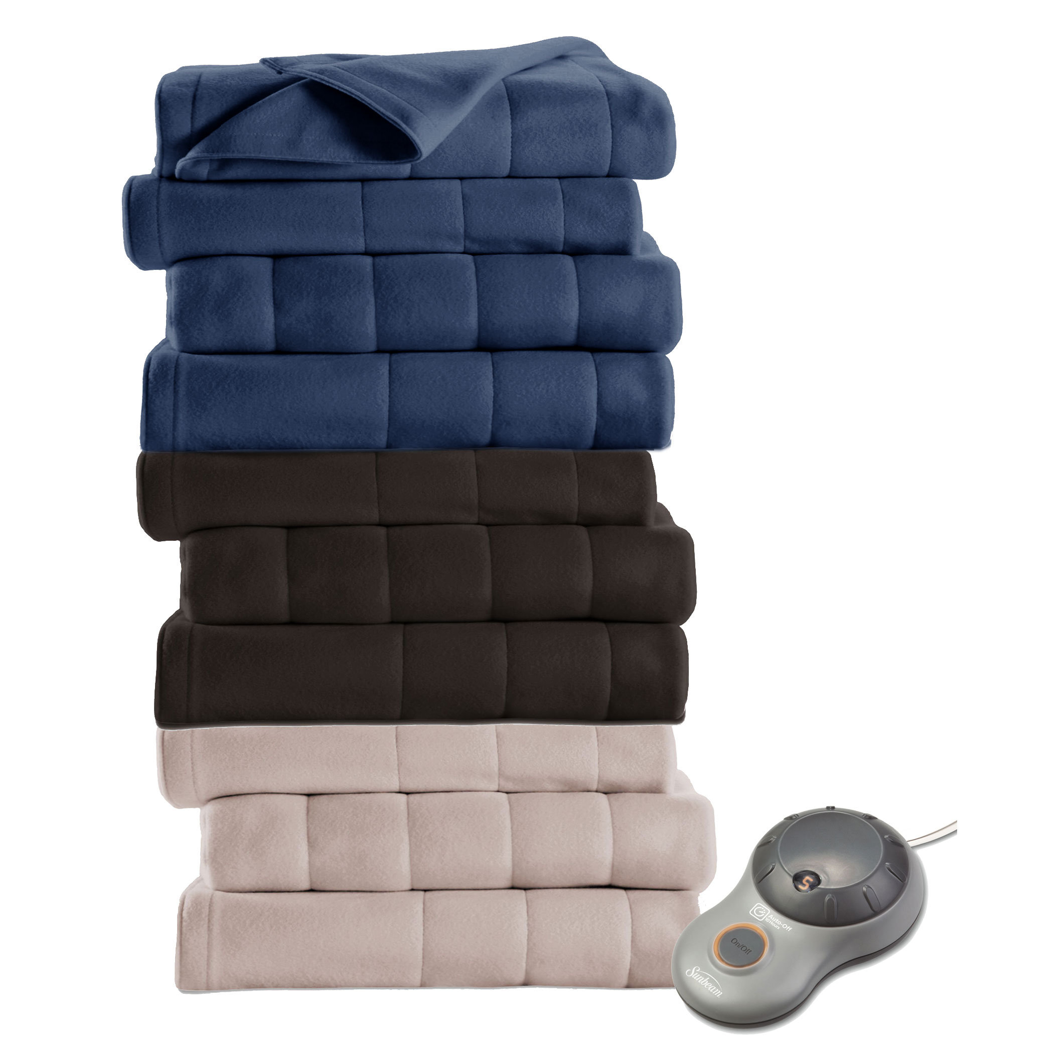 Sunbeam Quilted Heated Blanket Wayfair