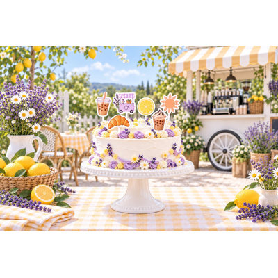 «Baby is Brewing Cake Decorations», «Baby is Brewing Cake Decorations», «ICE Coffee Cart Baby Shower Toppers», «Summer Cafe»