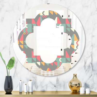 Miroir mural éclectique Quatrefoil