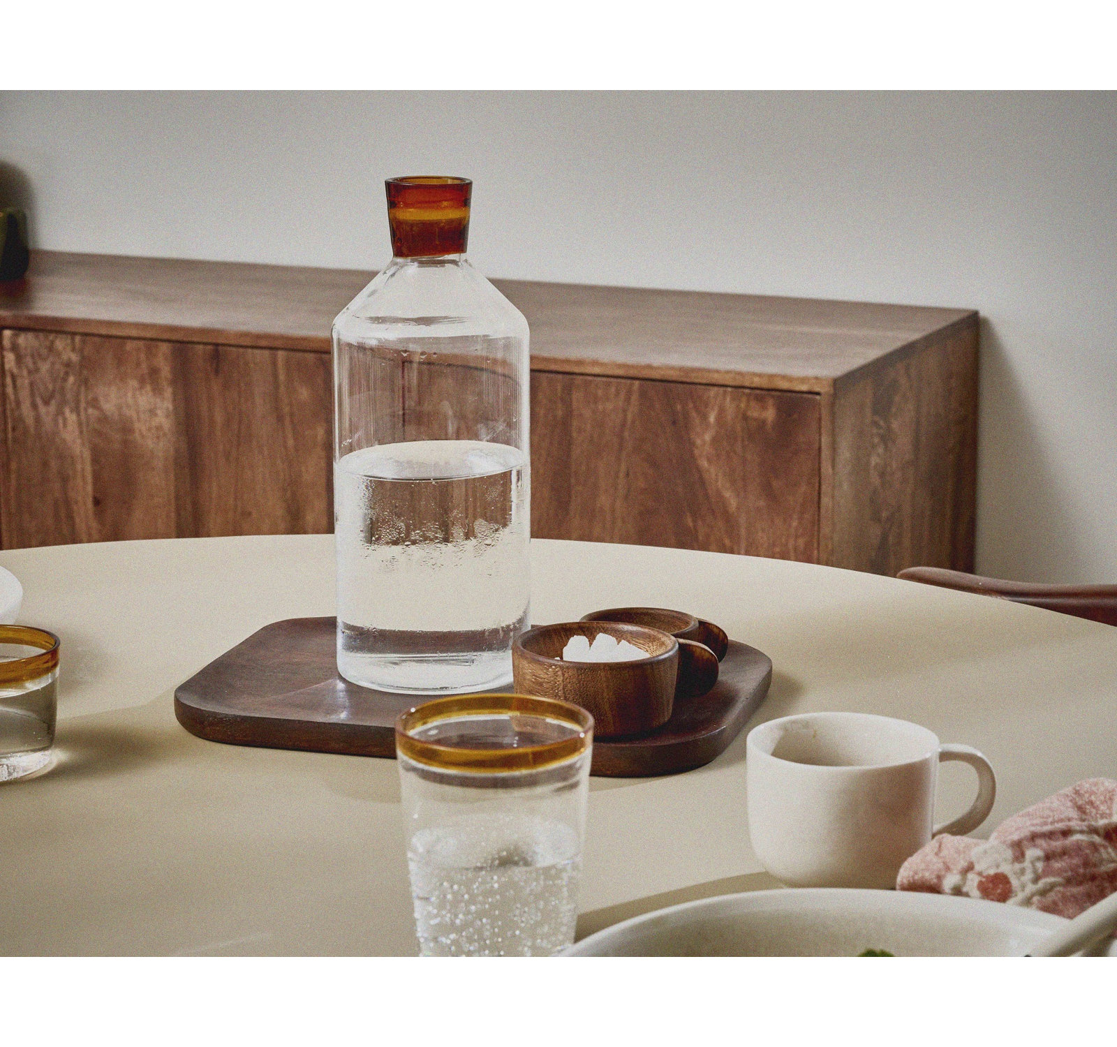 Wine Glass, Amber, 10 oz.