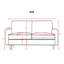 Marick 56.3" Wide Velvet Round Arms Small Apartment Loveseat-1227113961-1303814166