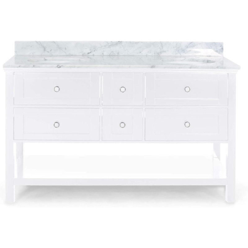 Ensemble de meuble-lavabo double 61 po Dewie