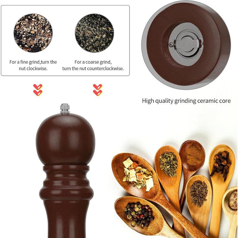 Brand Wood Pepper Mill