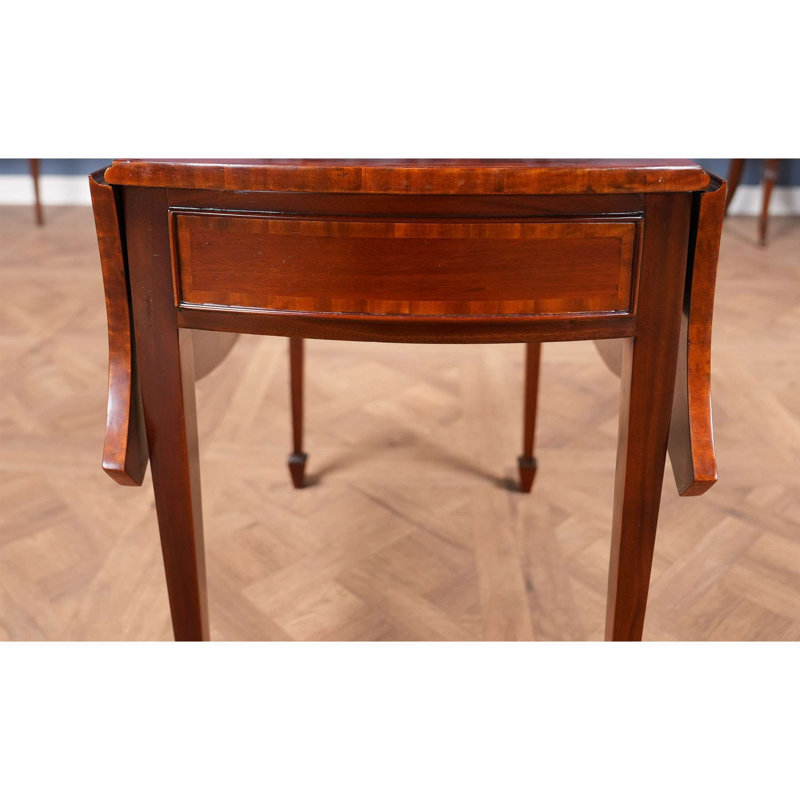 Solid Wood End Table with Storage