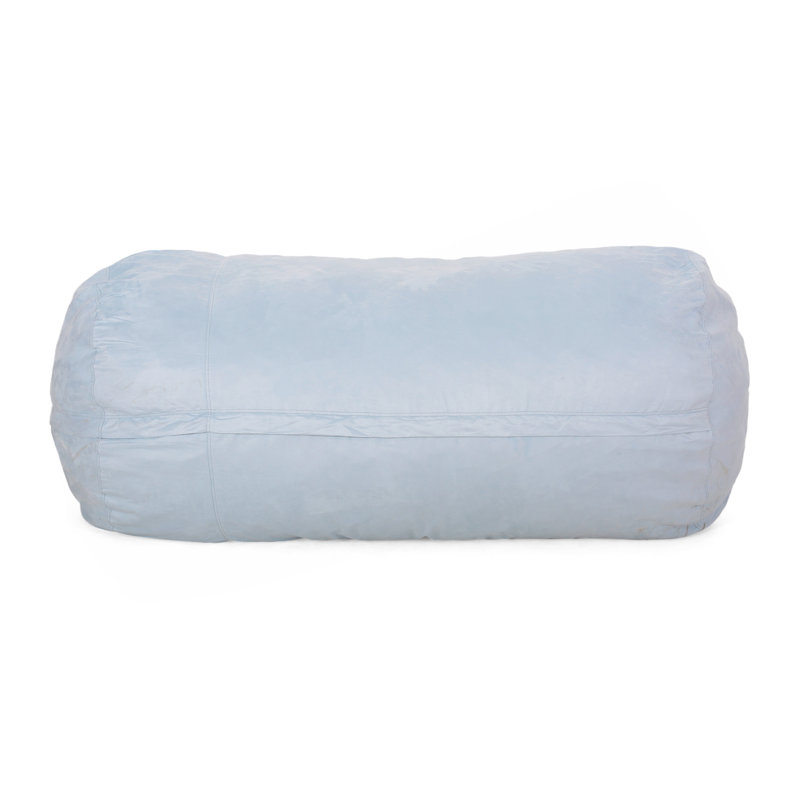 Haricot cylindrique en microfibre 8 pieds Aruba, Microfibre écume de mer