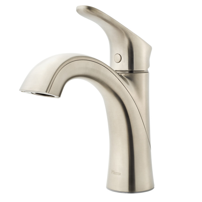 Weller Centerset Bathroom Faucet with Drain Assembly, Brushed Nickel