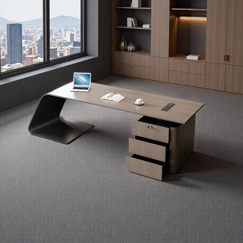 Bureau d'ordinateur, H 29,53 po x l 62,99 po x P 29,53 po