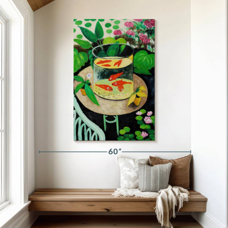 Goldfish 1912, 48" H x 32" W