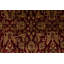 Wool Oriental Area Rug in Wine/Gold