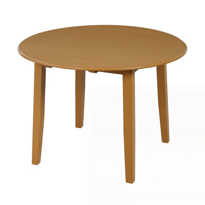 Extendable Round Dining Table for 2–4 People