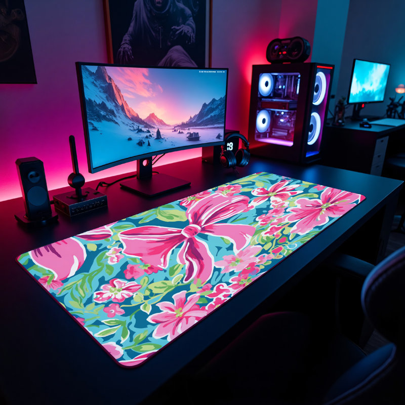 Polyester Desk Pad, 31.5x15.5