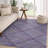 Machine Washable Indoor/Outdoor Chantille ACN2880 Plaid Rug-308707855-308707850