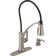 Foundry Pull Down Single Handle Kitchen Faucet with  Soap Dispenser