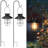 Solar Lights Outdoor, Hanging Lanterns With Edison Bulb And 2 X 32 Inch Shepherd Hooks-114897925