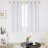 Gold Wave Line and Dots Printed Blackout Grommet Curtains (Set of 2)-1054468382-1054468455