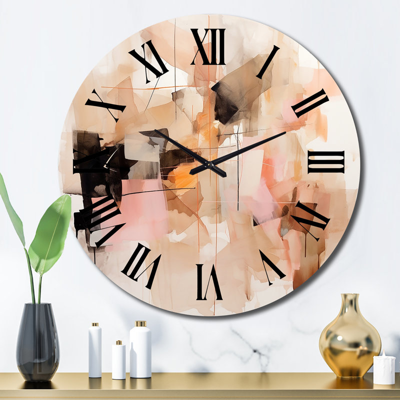 Horloge murale déconstituée Subconscious Vintage, Grand