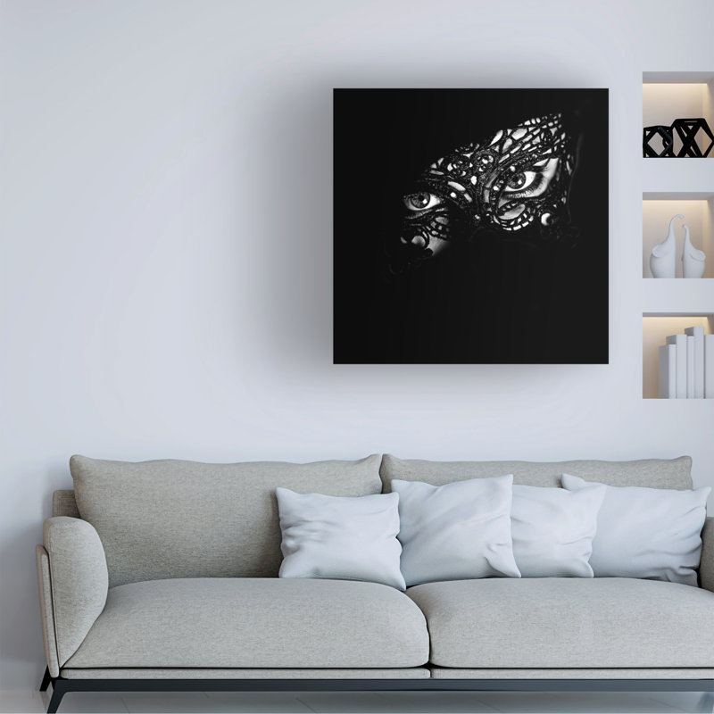 Art sur toile, Claudio Montegriffo Lady Eyes, H 14 po x l 14 po