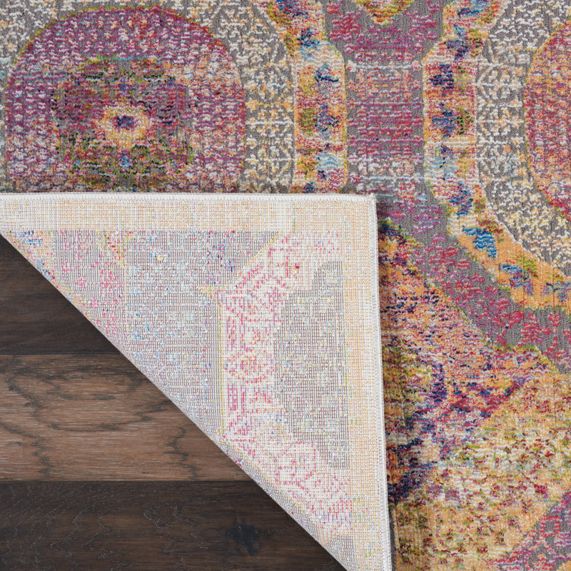 Hawkin Ankara Global 8'10" X 11'10" Multicolor Bohemian Indoor Rug, Rectangle 8'10" x 11'10"